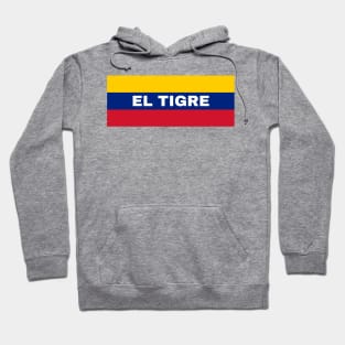 El Tigre City in Venezuelan Flag Colors Hoodie